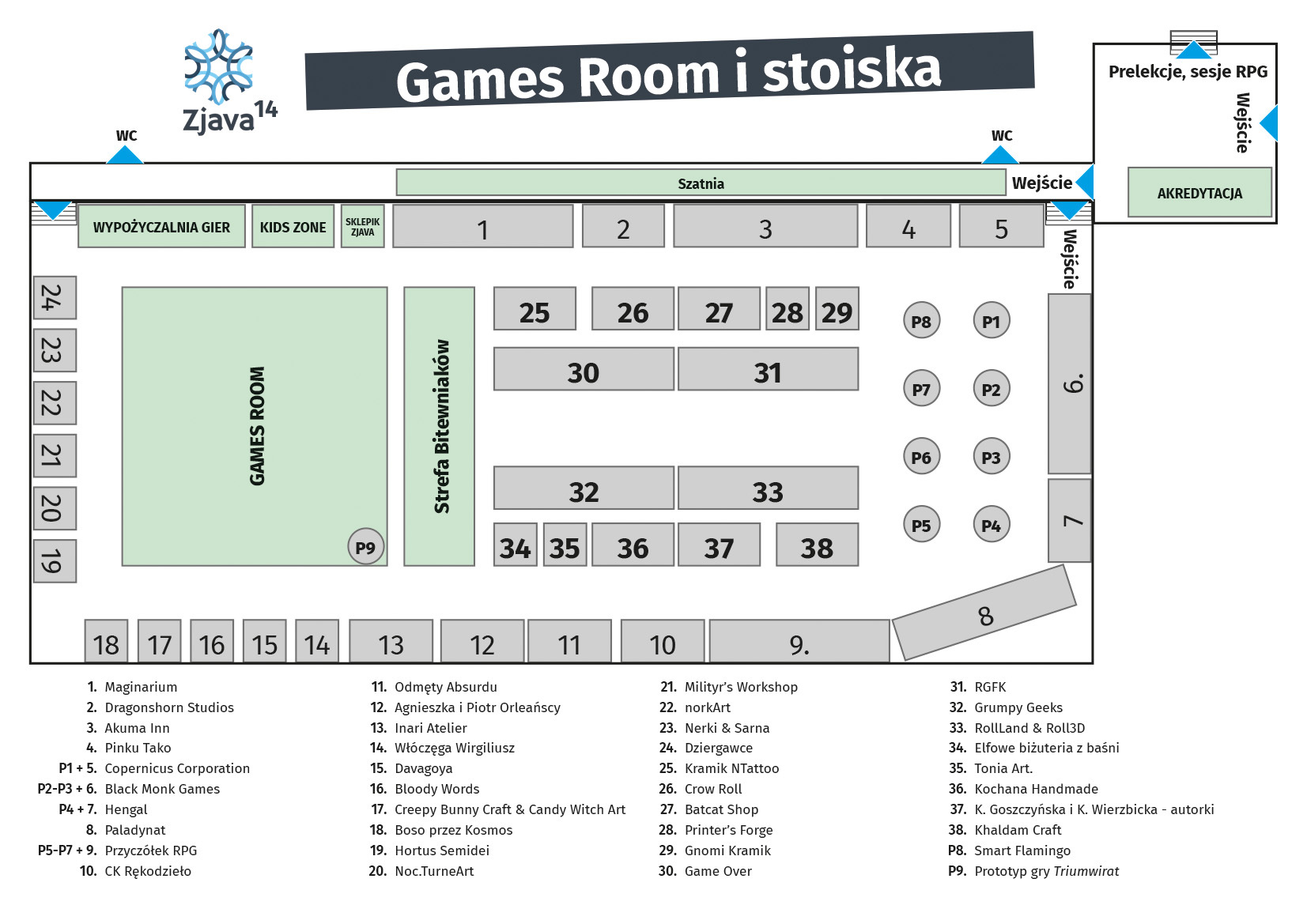 Mapa Gamesroomu